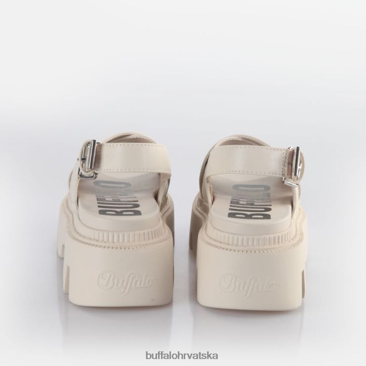 krema Buffalo flora sandale s križnom platformom veganske |sandale TDD6T165